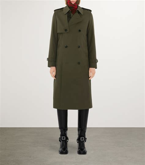 burberry cotton blend trench coat|authentic burberry trench coat.